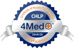 CATS IT Technician, Daniel Chita, HIPAA and Cybersecurity Compliant 11 Certificate of Health IT Leadership Proficiency (CHLP) Seal