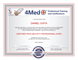Certified HIPAA Security Professional