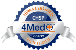 CATS IT Technician, Daniel Chita, HIPAA and Cybersecurity Compliant 9 HIPAA Certified Professional (CHSP) seal