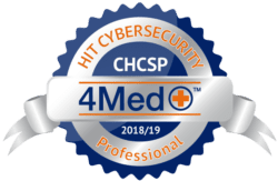 CATS IT Technician, Daniel Chita, HIPAA and Cybersecurity Compliant 8 HIT Cybersecurity Professional Seal (CHCSP) Seal