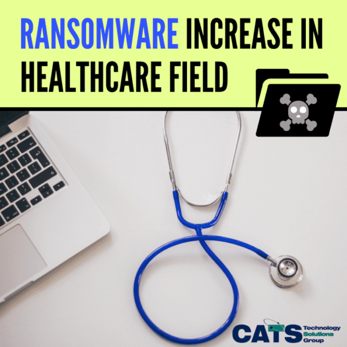 Healthcare Field Sees Increase in Ransomware